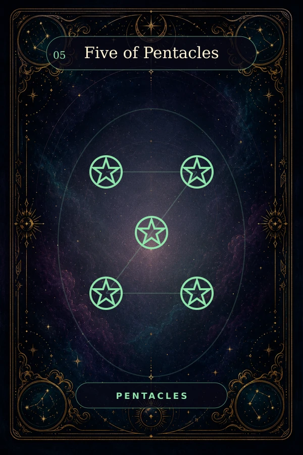 Five of Pentacles