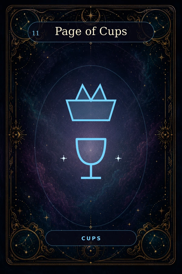 Page of Cups