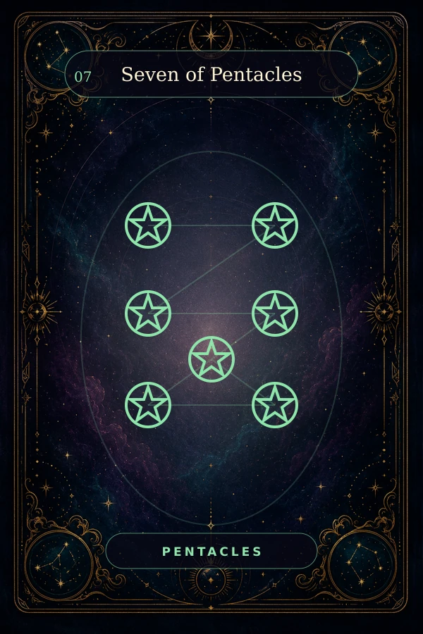 Seven of Pentacles
