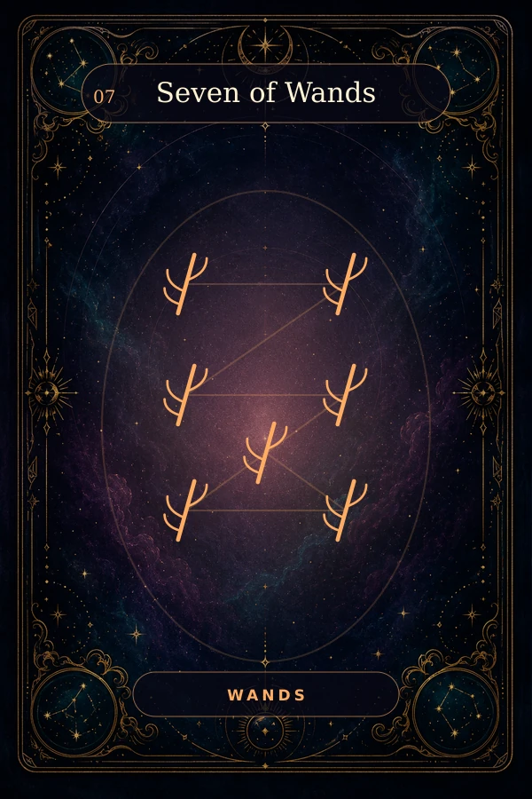 Seven of Wands