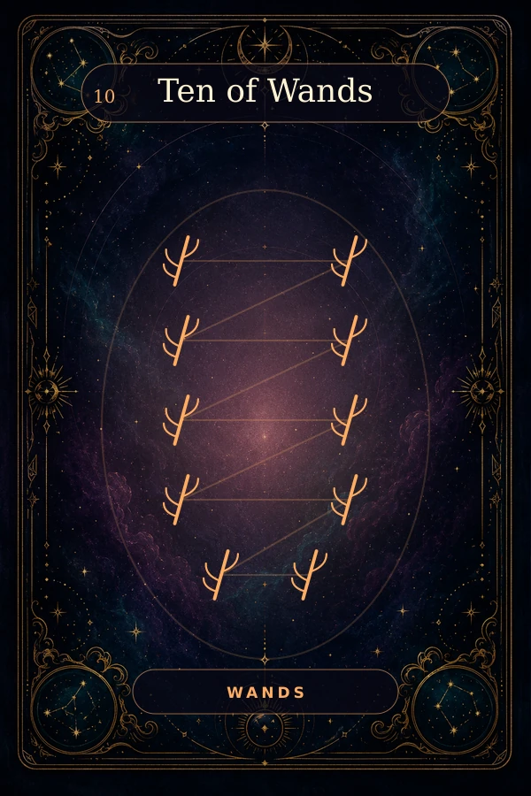 Ten of Wands
