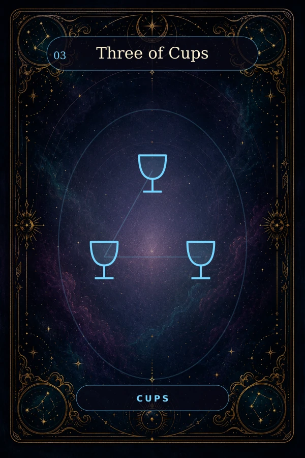Three of Cups